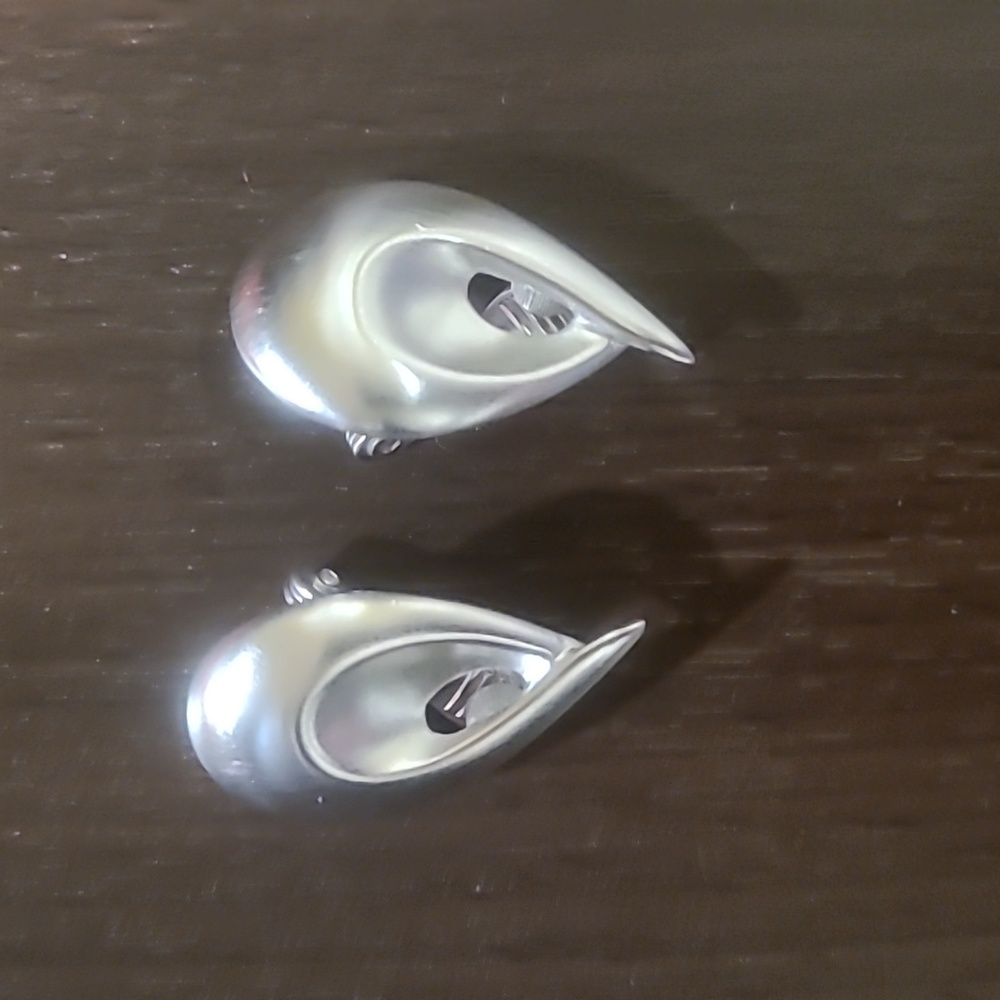 Monet Vintage Clip On Earrings